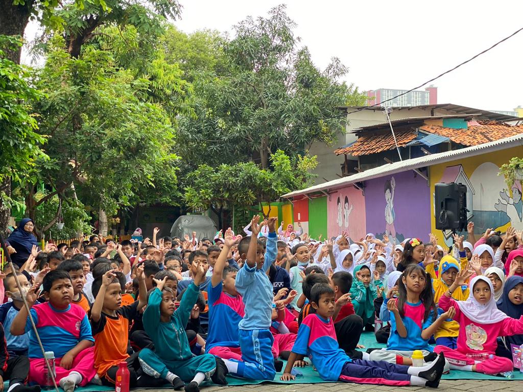 KETUPAT BETAWI : Ketemu Pemustaka Bareng Team Wisata Literasi Di  SDN Kebon Kosong 05